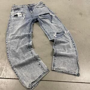 Baggy Y2K ripped Jeans 34x34